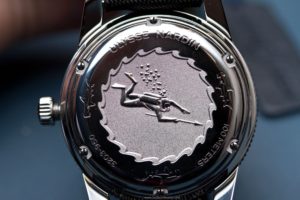 the back of the new Ulysse Nardin Diver Le Locle