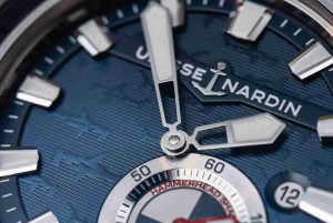 Replica Ulysse Nardin Diver Deep Dive Hammerhead Shark Limited Edition Navy Blue Dial 46mm Watch Review