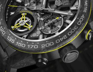 The Replica TAG Heuer Carrera Calibre Heuer 02T Titanium Tourbillon Carbon Watch