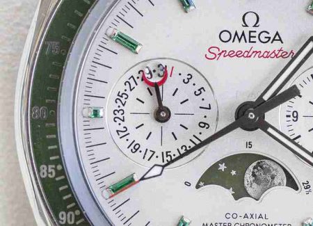 Introducing The Omega Speedmaster Moonphase Chronograph Platinum Gold Watches Replica