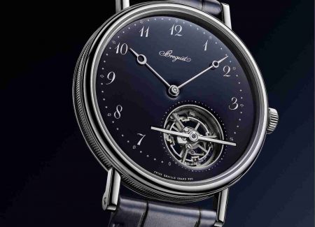 The Breguet Classique Tourbillon Extra-Plat Grand Feu Blue Enamel Dial 5367 Replica