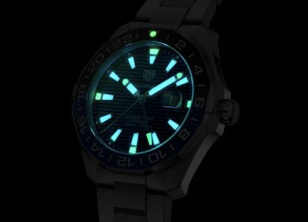 The New Replica TAG Heuer Aquaracer GMT ETA 2893-A2 43mm WAY201T.BA0927 Watches