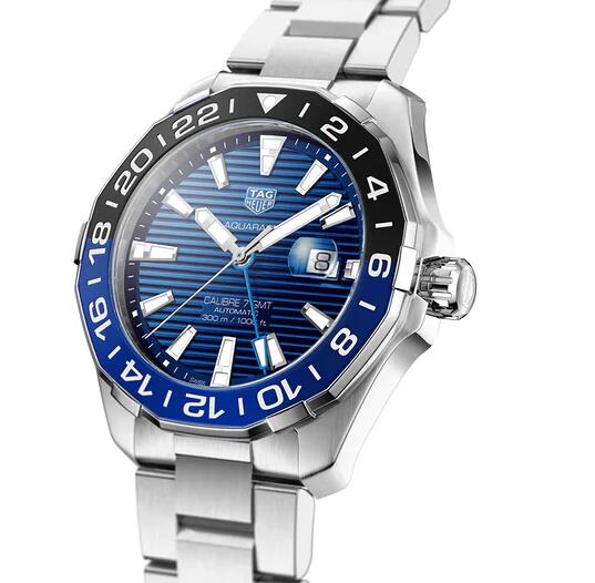 The New Replica TAG Heuer Aquaracer GMT ETA 2893-A2 43mm WAY201T.BA0927 Watches