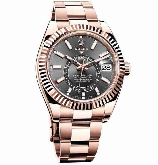 Introducing The Replica Rolex Sky-Dweller Annual Calendar Everose 18k Gold Watches
