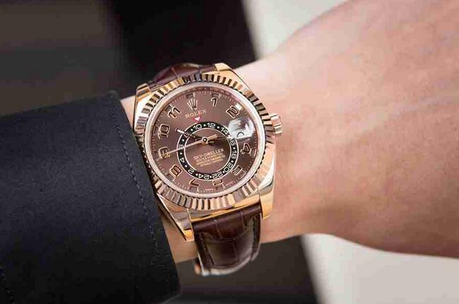 Introducing The Replica Rolex Sky-Dweller Annual Calendar Everose 18k Gold Watches