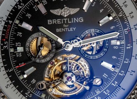 Replica Breitling For Bentley Mulliner Tourbillon Chronograph 18K White Gold Watches Review
