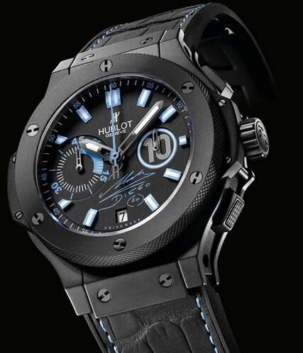 Maradona And His Replica Hublot Big Bang Chronograph Limited Edition Introducing 3