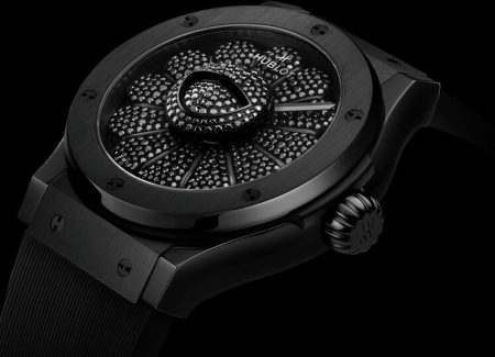 Replica Hublot Classic Fusion Takashi Murakami All Black Ceramic 45mm Watch Review 1