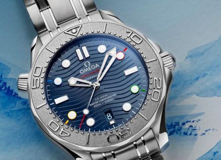 Buying Guide of Replica Omega Seamaster Diver 300M Beijing 2022 Special Edition Watch 3