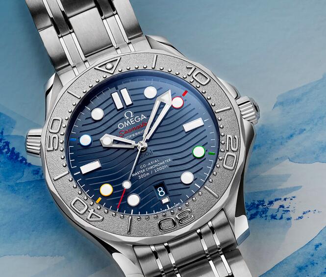 Buying Guide of Replica Omega Seamaster Diver 300M Beijing 2022 Special Edition Watch 3