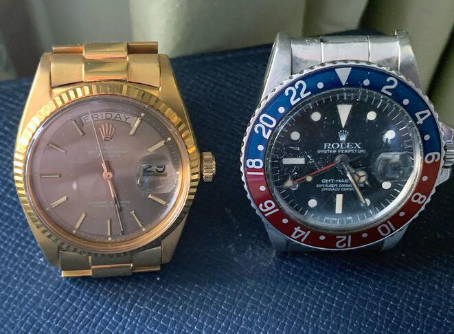 Nader Jahanbani And His Replica Rolex GMT-Master Mark III Radial ref. 1675 Dial Watch 2