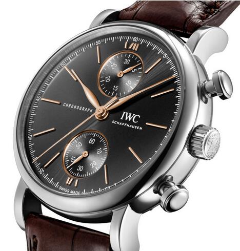 Replica IWC Portofino Self-Winding Chronograph 39 Stainless Steel Watches Review 1