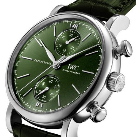 Replica IWC Portofino Self-Winding Chronograph 39 Stainless Steel Watches Review 2