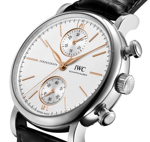 Replica IWC Portofino Self-Winding Chronograph 39 Stainless Steel Watches Review 3