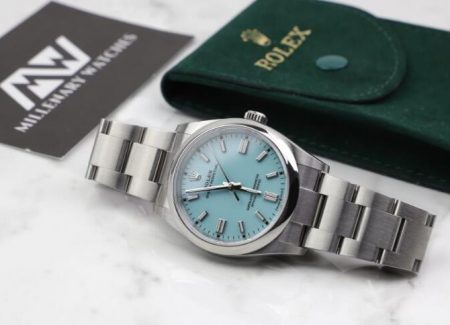 Discussion of Replica Rolex Oyster Perpetual Tiffany Blue Watches 1