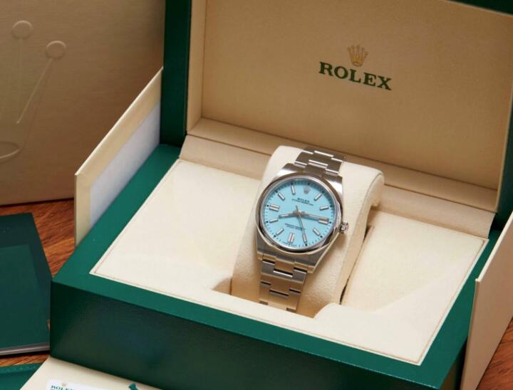 Discussion of Replica Rolex Oyster Perpetual Tiffany Blue Watches 3